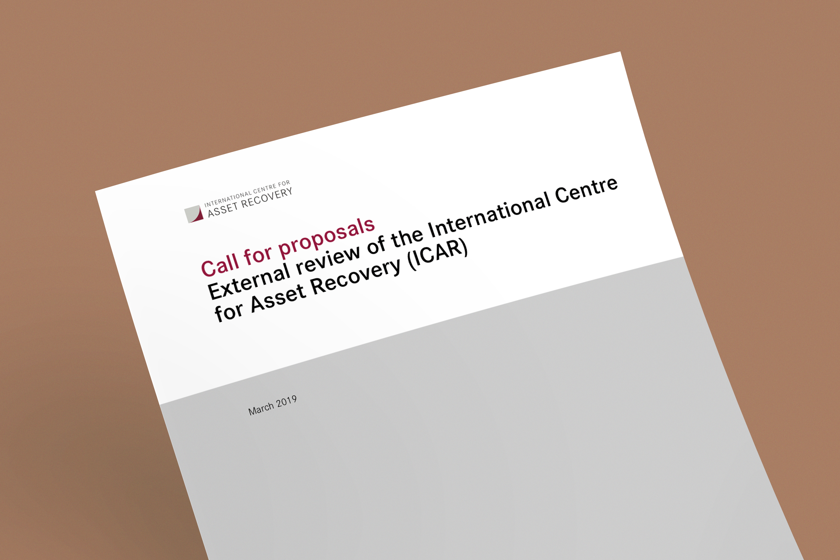 Call for proposals