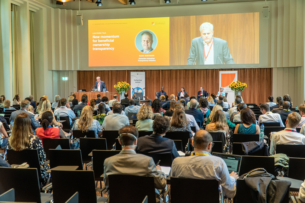 Mark Robinson, EITI at International Collective Action Conference