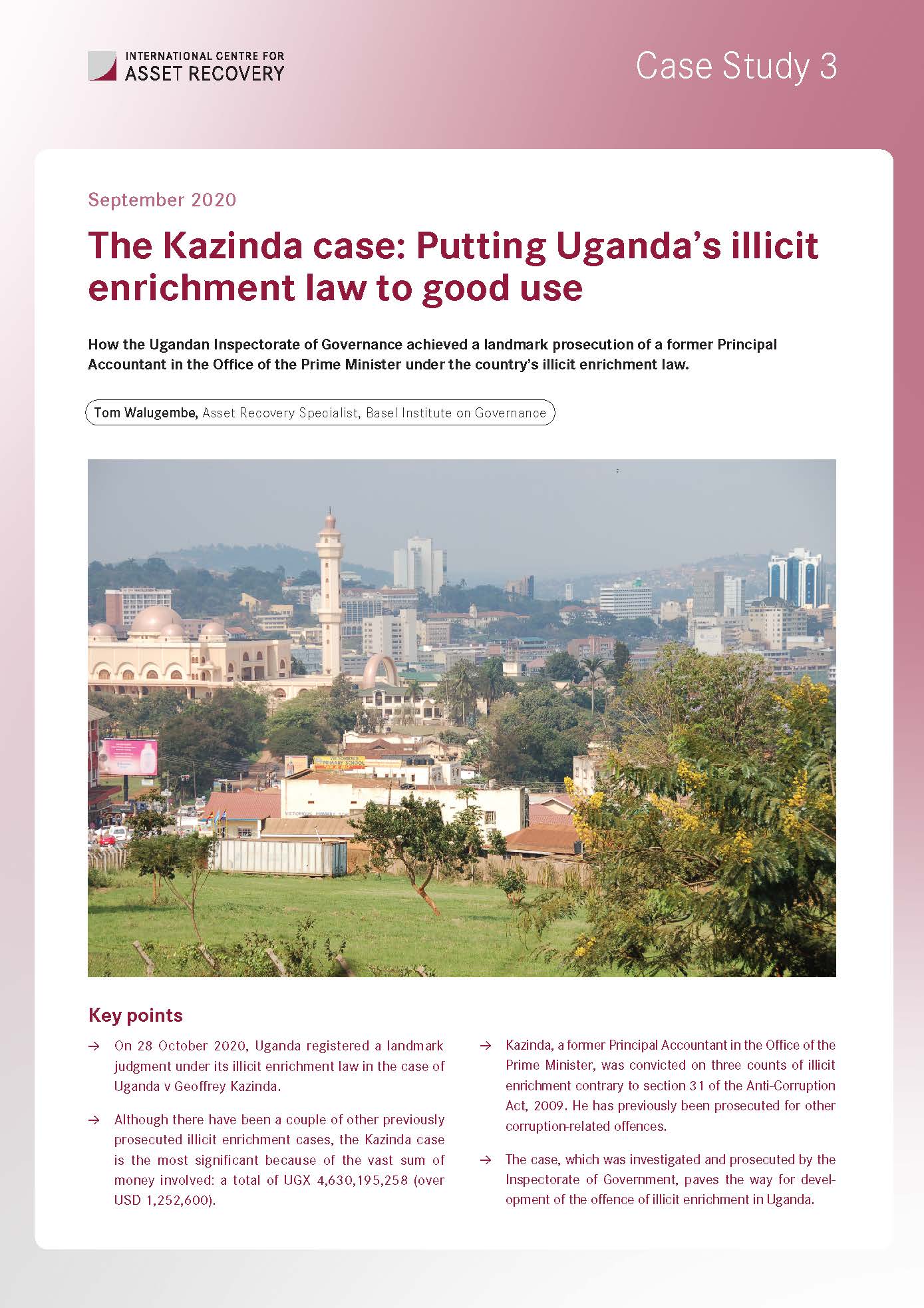 Cover page of case study 3