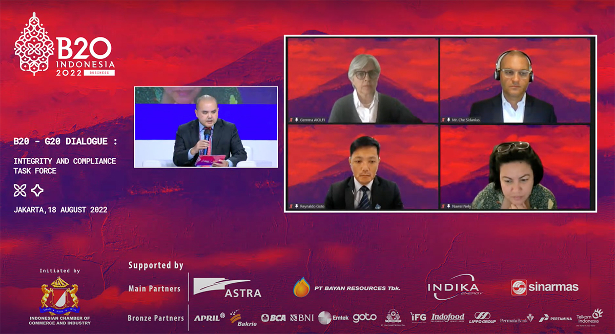 B20-G20 Indonesia dialogue, 18 August 2022