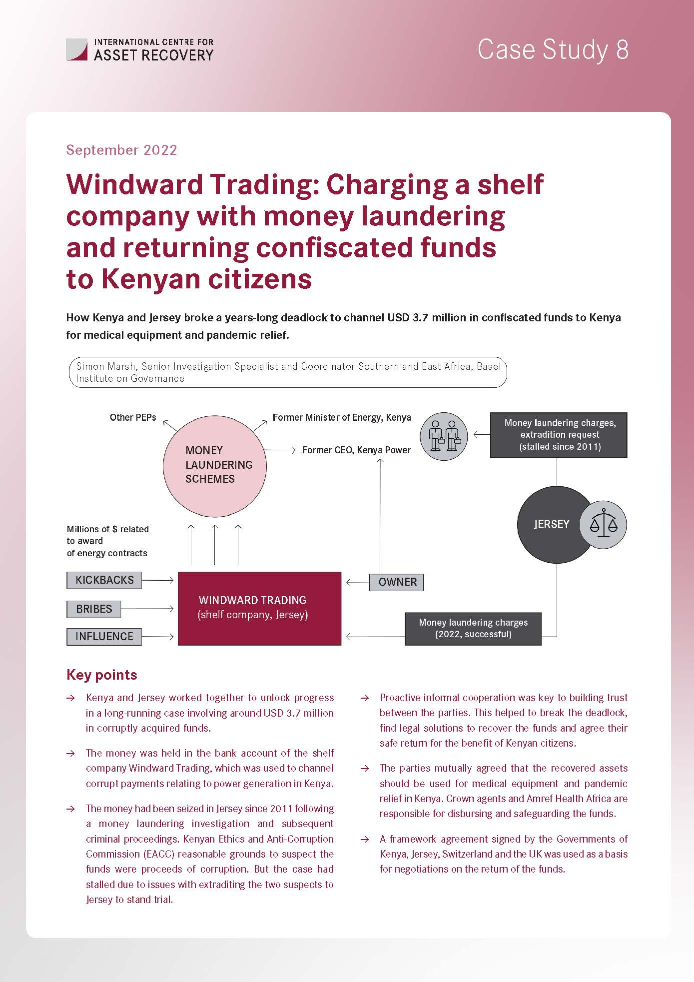 Cover page of case study 8