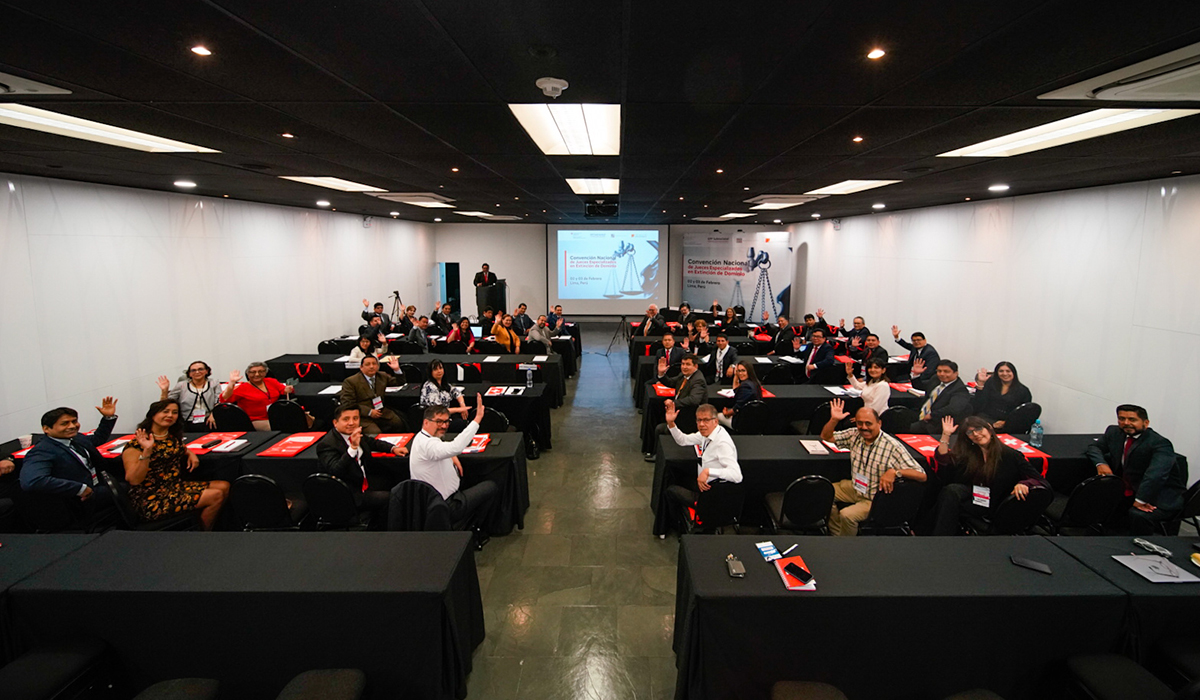 Convención de jueces en Peru