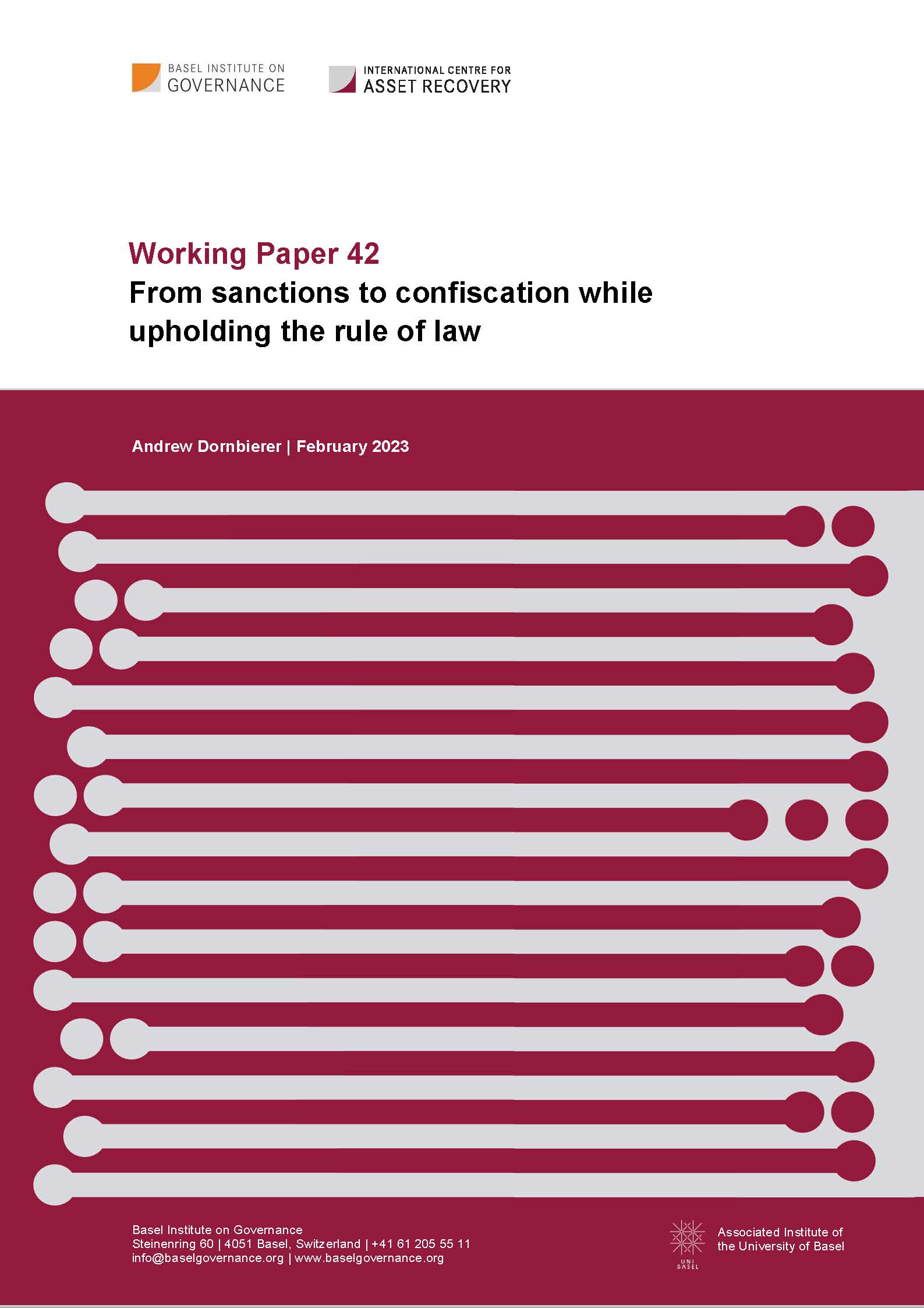 Cover page of Working Paper 42