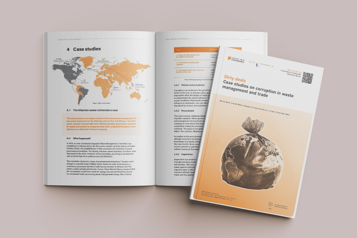 Corruption in waste management and trade report