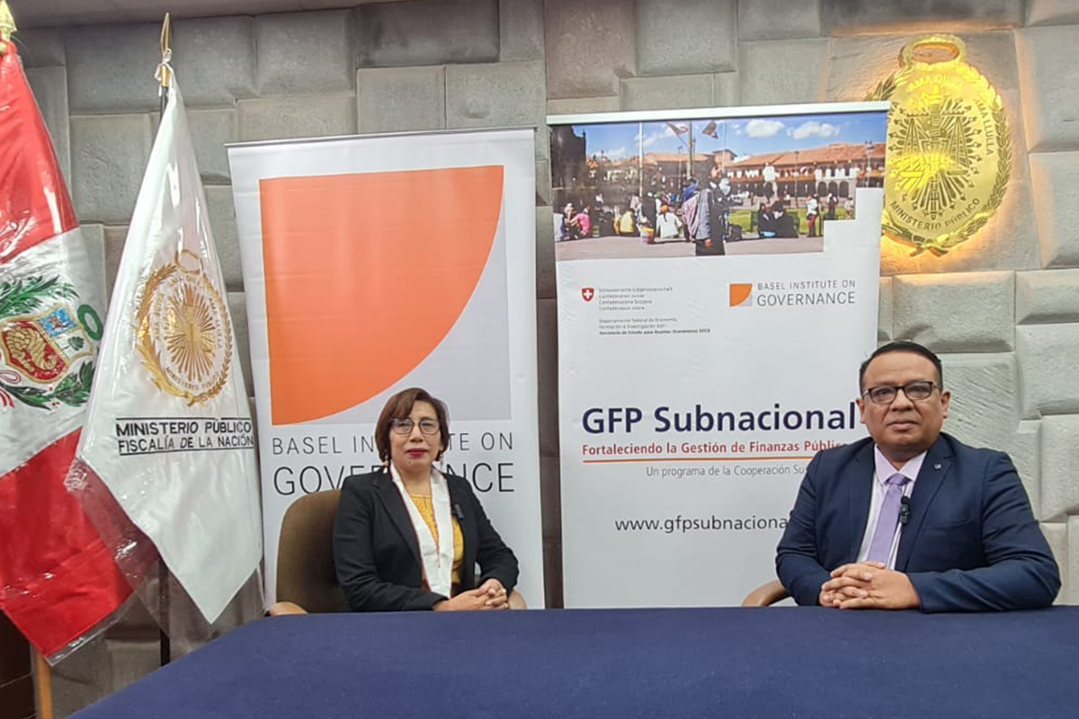 Dr. Sergio Jiménez interviews Provincial Prosecutor Dr. Yolanda Inquiltupa Calvo about the Quispe Callo case