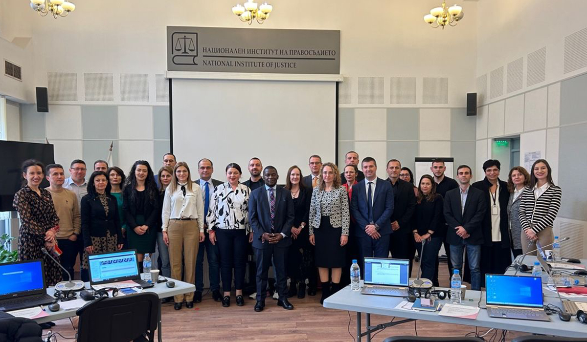 Group photo from procurement training in Bulgaria