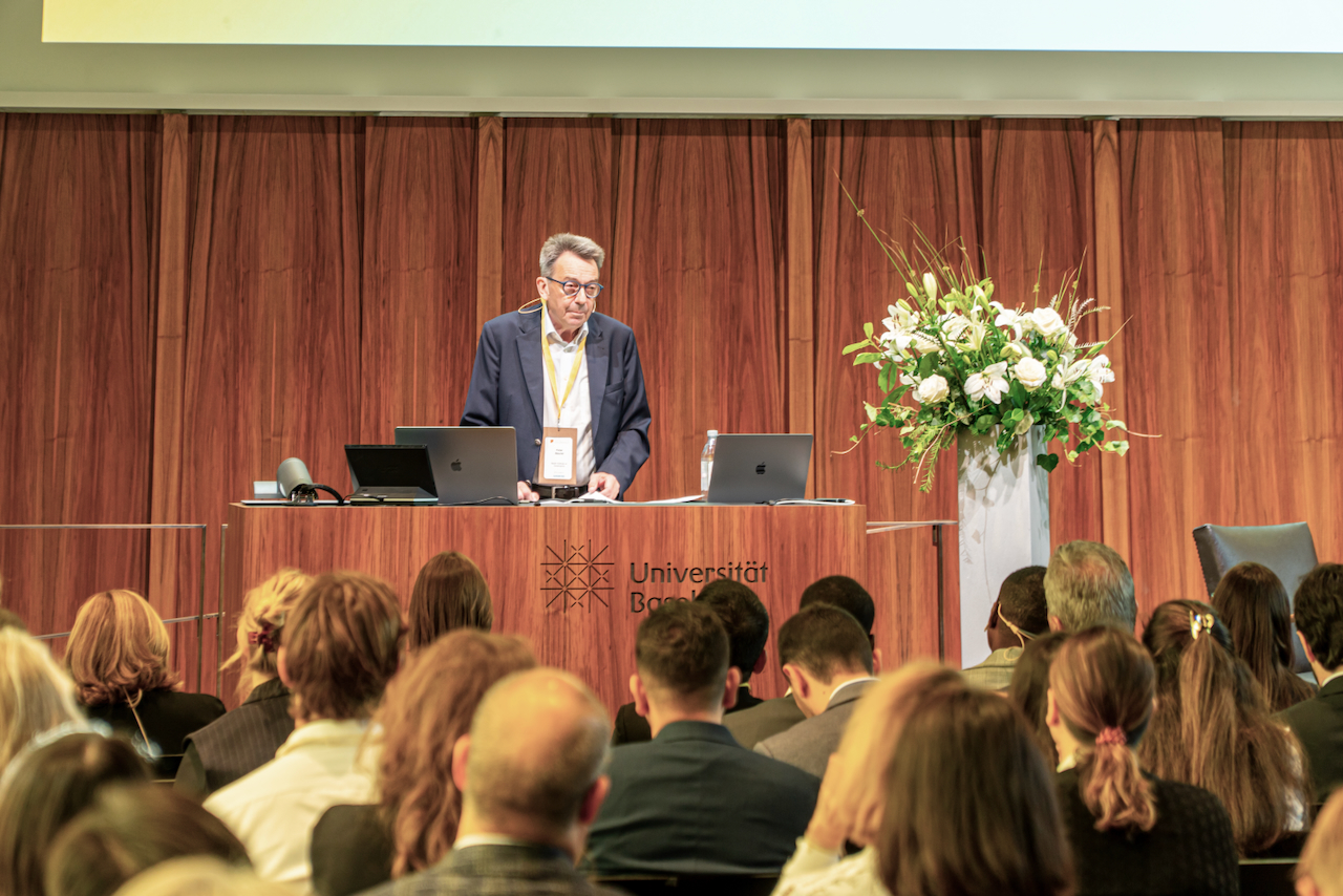 Peter Maurer opening the 5th International Collective Action Conference 2024