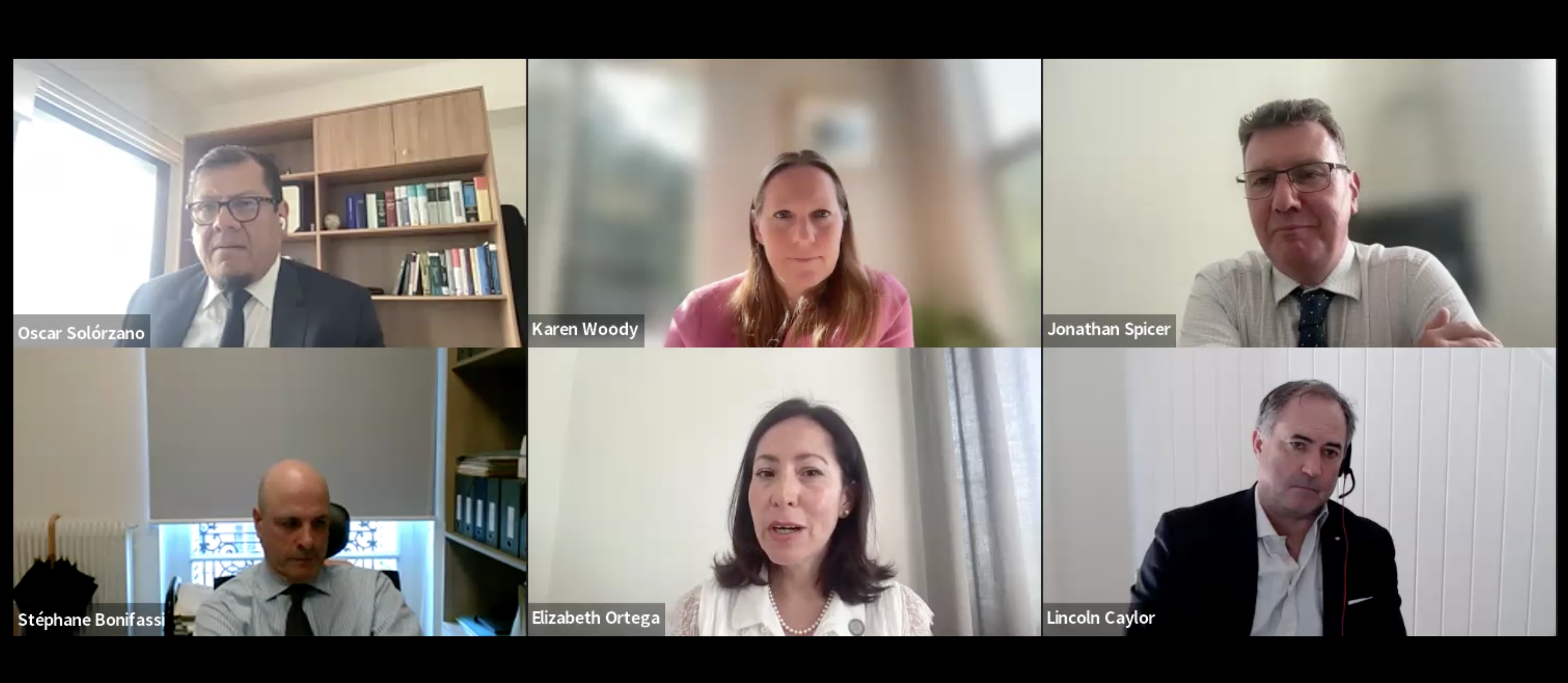 Webinar speakers