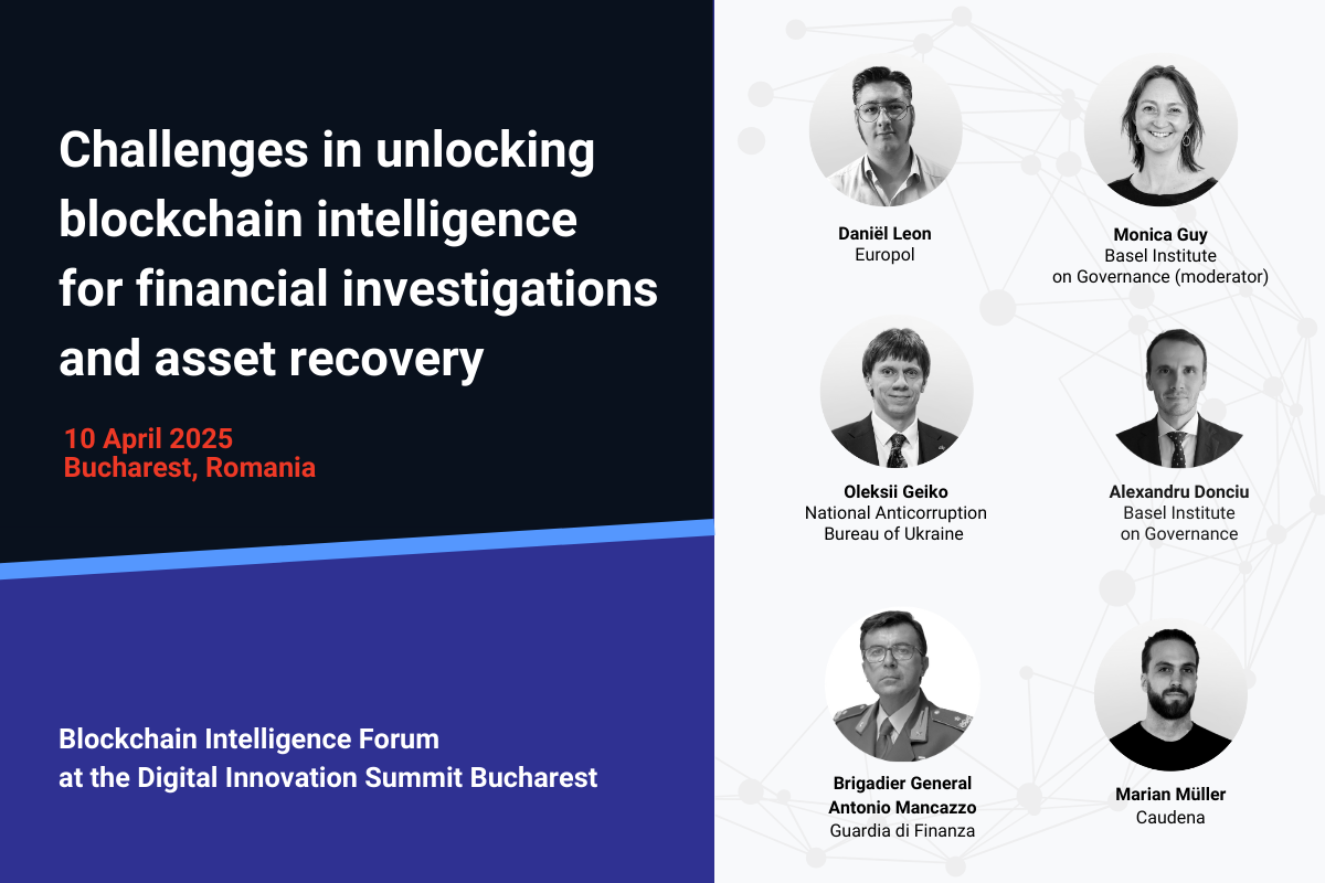 Blockchain Intelligence Forum panel