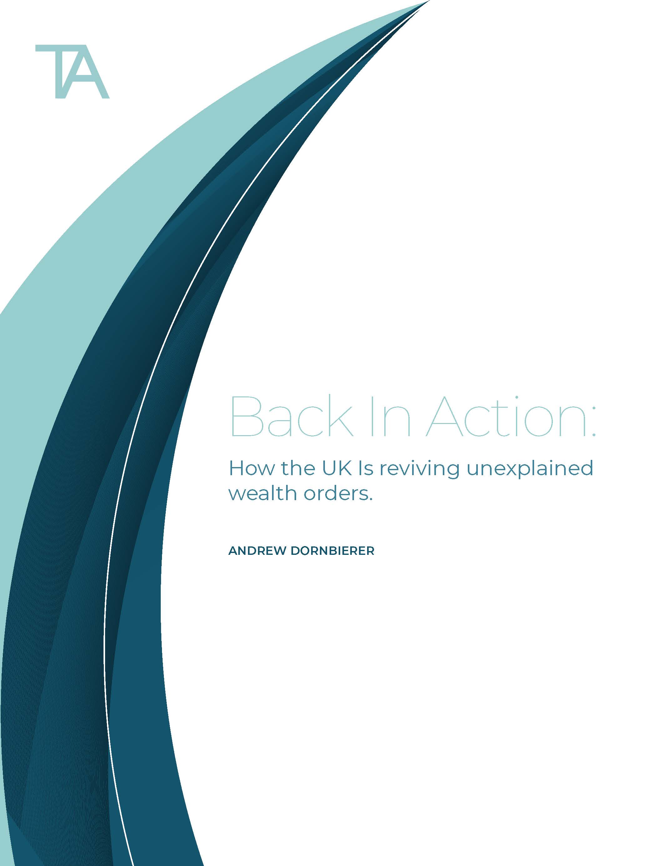 Cover of Academy Bulletin article on the revival of UWOs in the UK
