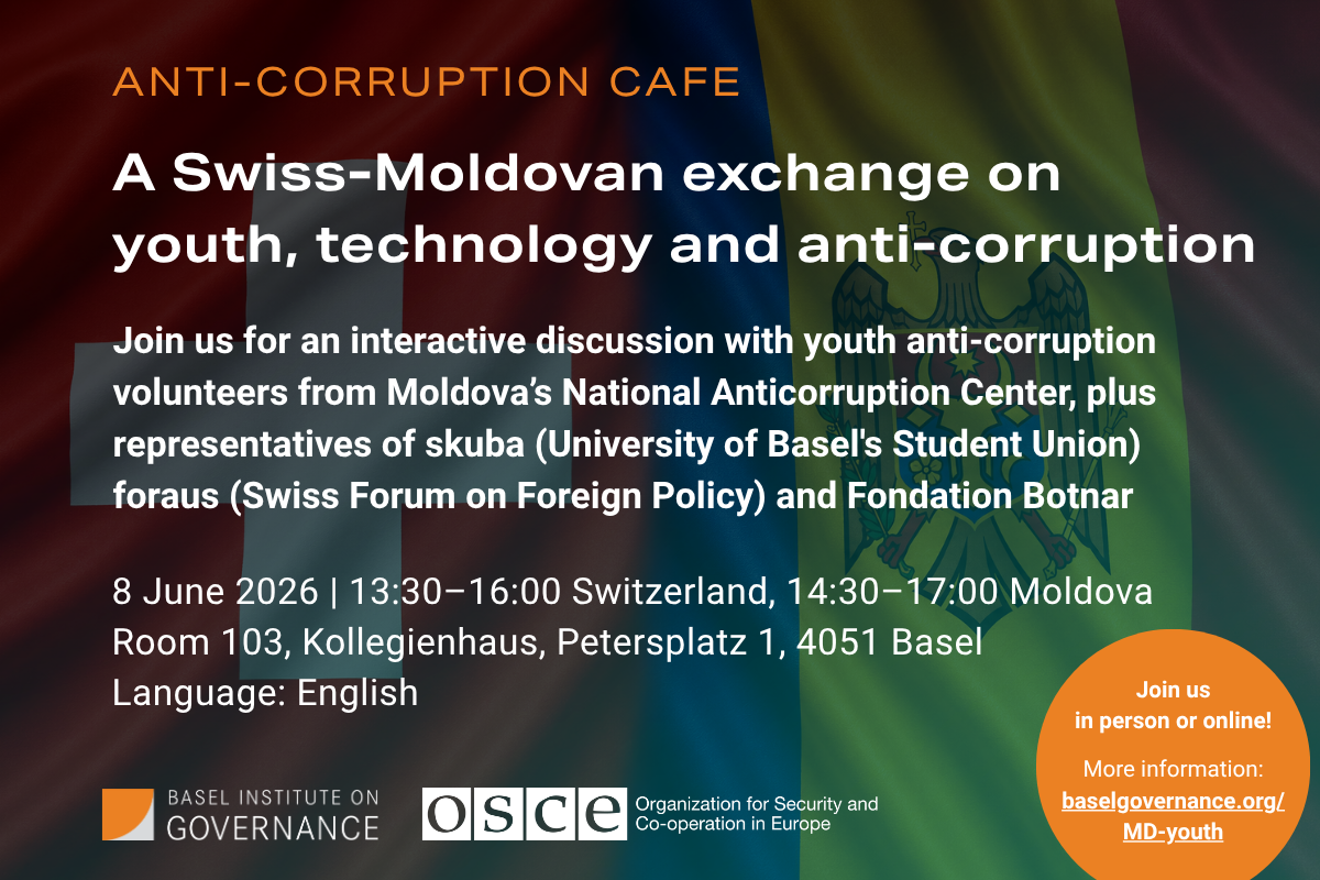 Swiss-Moldova Anticorruption Cafe