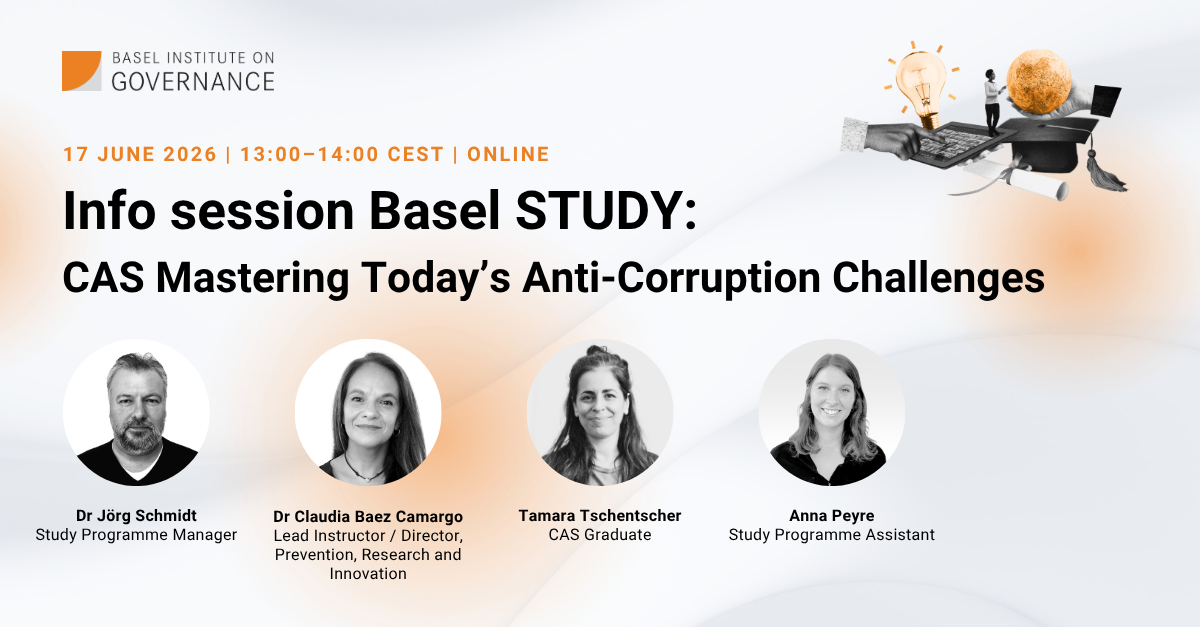 Info session Basel STUDY CAS Mastering Todays Anti-Corruption Challenges_0