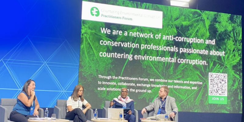Countering Environmental Corruption Practitioners Forum at conference